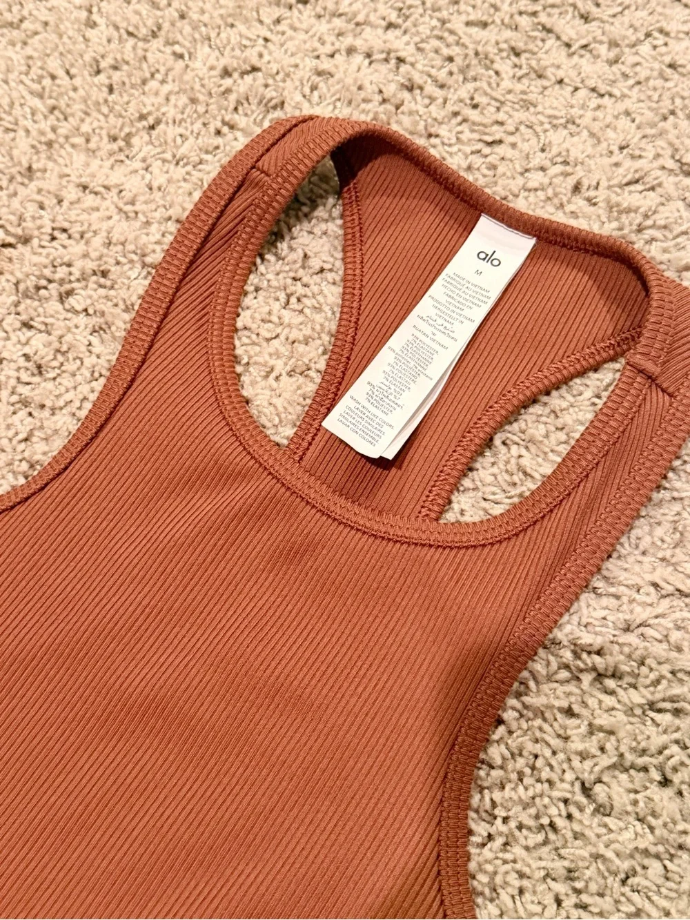 ALO Yoga Ribbed Tank Top